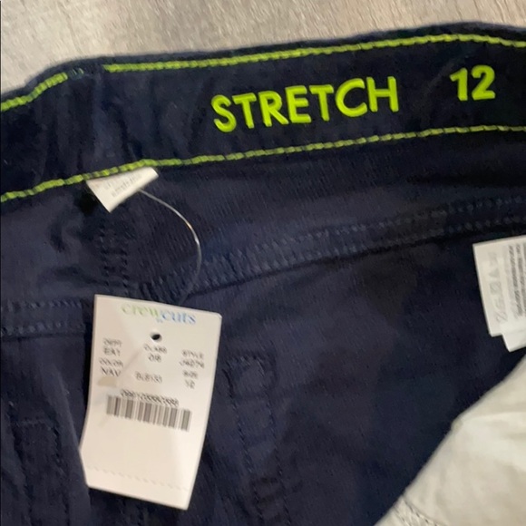 Crewcuts Stretch Navy Blue Corduroy Pants NEW - Picture 4 of 5